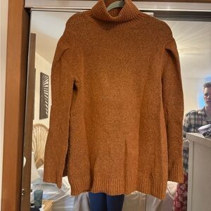 Coach Women's Turtleneck Sweater - Warm Brown